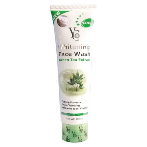 Face Wash Whitening Green Tea  YC brand Thai